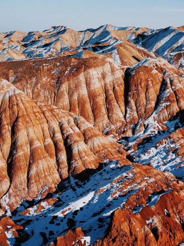 Montañas Arcoíris de Zhangye Danxia en la provincia de Gansu